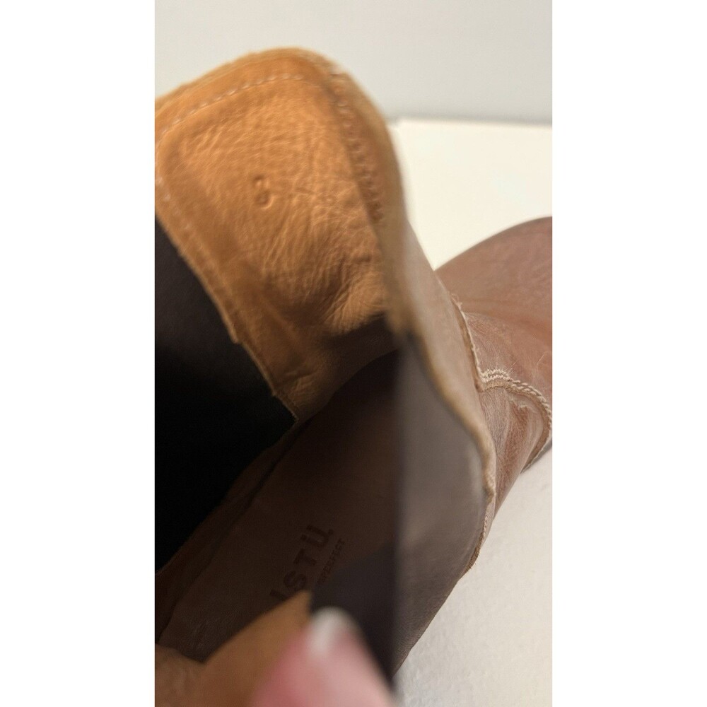 BED|STÜ Brown Leather Chelsea Boots | Size 8 - Picture 9 of 10